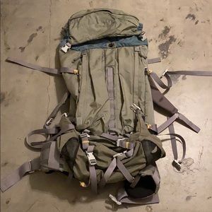 Large backpacking pack